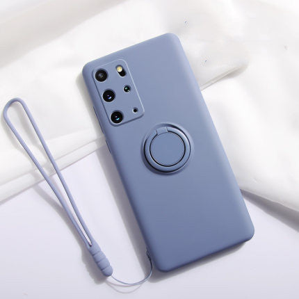Coque en silicone liquide pour téléphone portable Samsung