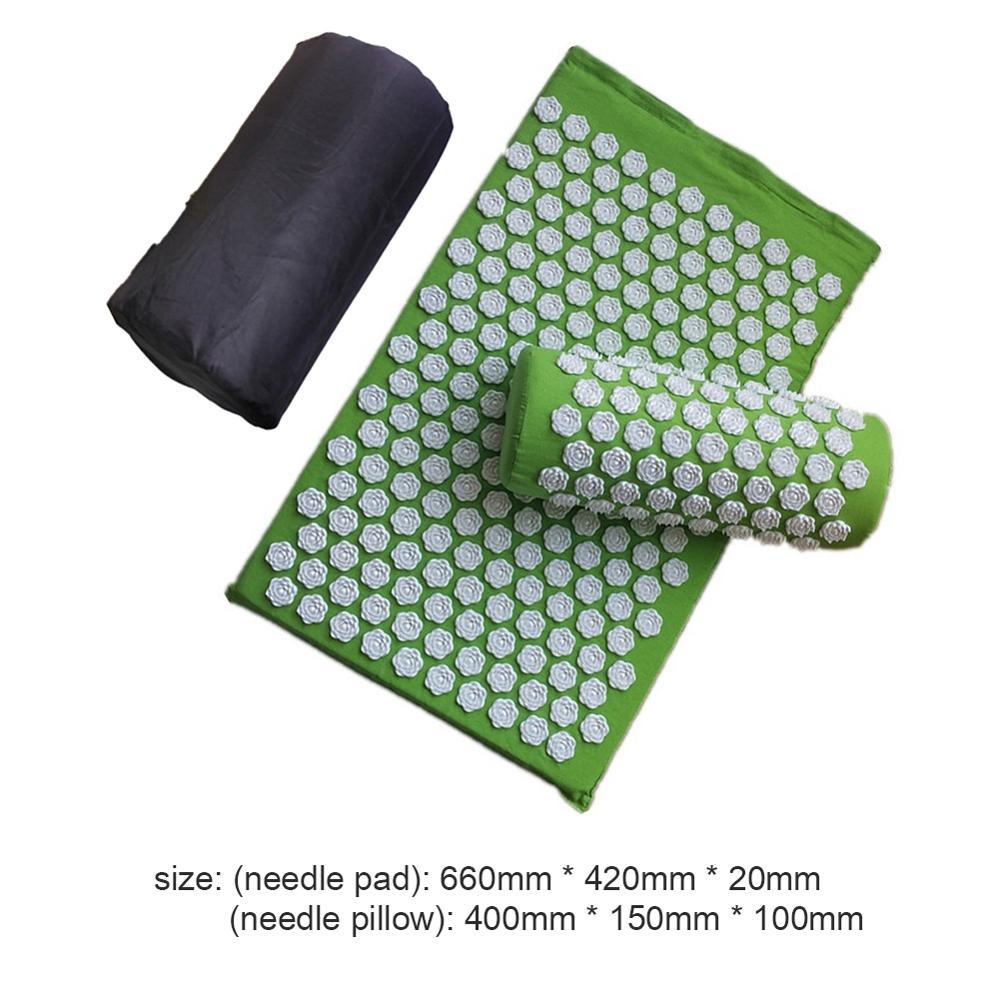 Coussins de massage, tapis d'acupression Lotus, oreillers, tapis de yoga - LUXARAH