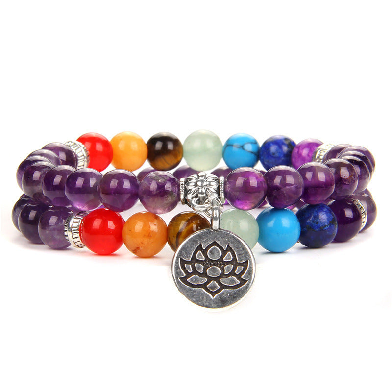Bracelet de méditation énergétique naturelle pour femmes, offre spéciale - LUXARAH