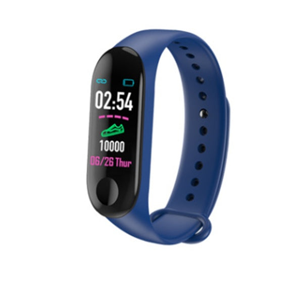 Compatible avec, bracelet intelligent, fréquence cardiaque et tension artérielle, compteur d'exercice, informations sur les pas, rappel intelligent, bracelet couleur