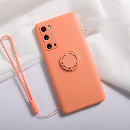 Coque en silicone liquide pour téléphone portable Samsung