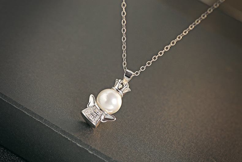 Colliers populaires avec pendentif en perles de coquillage d'ange personnalisées