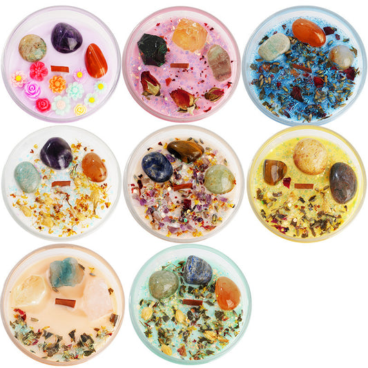 Bougie parfumée à la cire de soja faite à la main