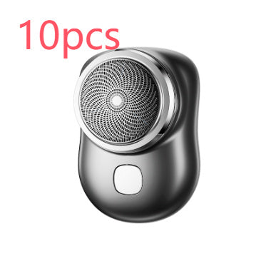Mini rasoir portable sans fil rechargeable par USB, rasoir électrique pour le visage, humide et sec, indolore, petite taille, pour hommes - LUXARAH