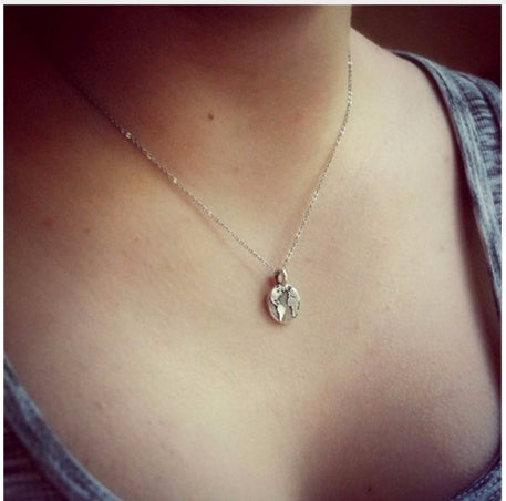 Carte des ornements européens et américains, pendentif de la terre - LUXARAH