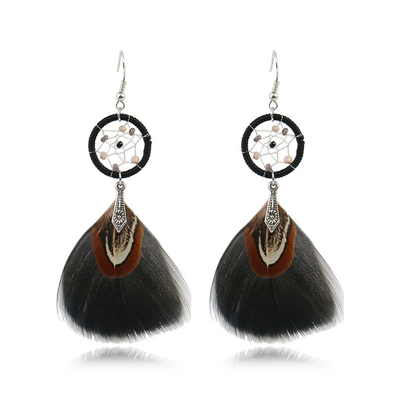 Boucles d'oreilles en plumes, boucles d'oreilles de célébrités populaires