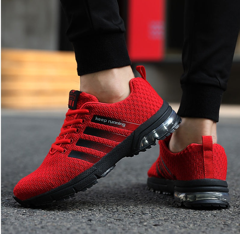 Chaussures de sport pour couple les plus vendues, chaussures de course en maille respirante pour hommes et femmes, chaussures de sport, de fitness, de jogging - LUXARAH