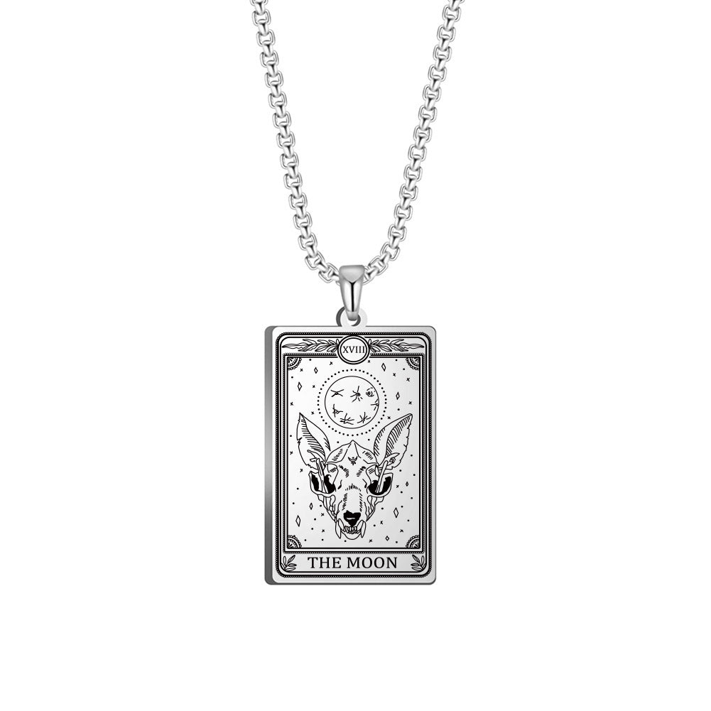 Colliers de la série Box Chain Three Tarot