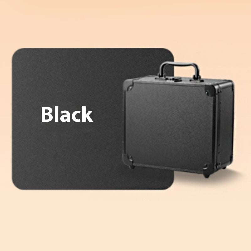 Trousse de maquillage grande capacité avec miroir LED portable et lumière - LUXARAH