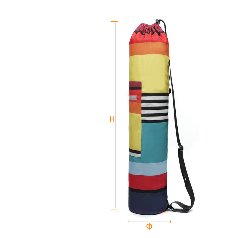 Sac de yoga en toile 6 mm, sac à bandoulière pour tapis de yoga - LUXARAH