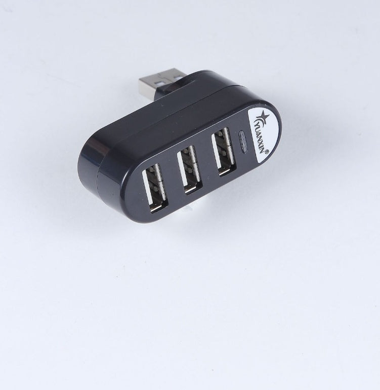 Répartiteur USB, hub USB multi-interface, hub d'extension haute vitesse 2.0, couleur rotative