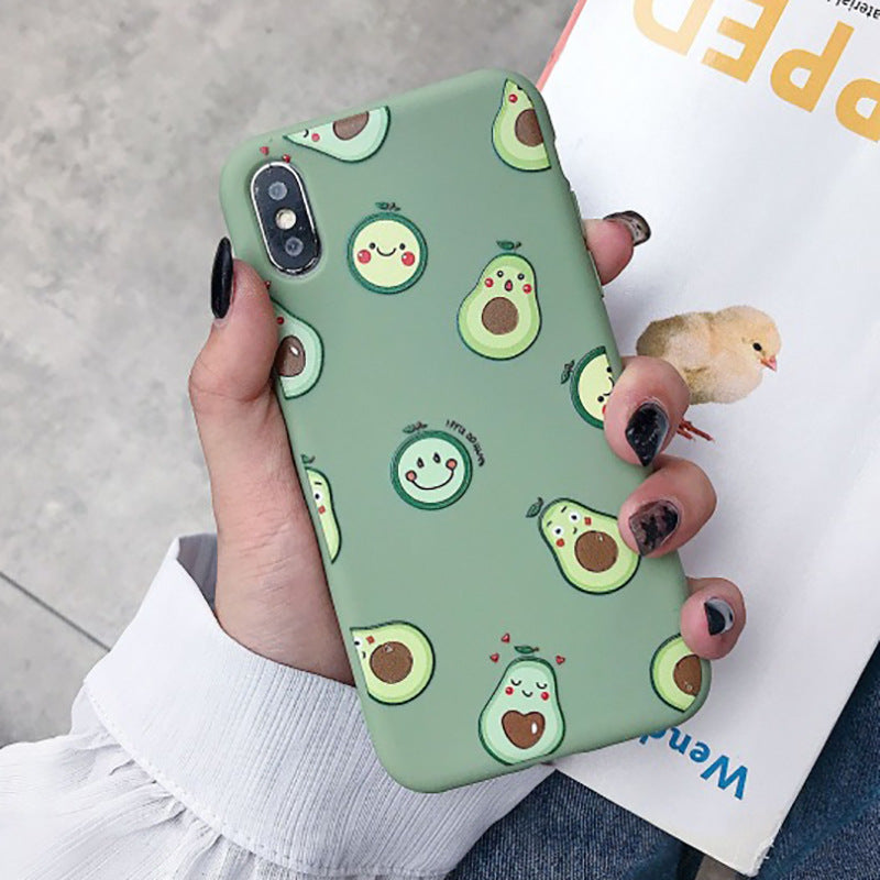 Convient pour A51 A71, étui de téléphone plat, avocat, A50 ,A70, dessin animé, créatif, sourire, tpu protection, Samsung S20