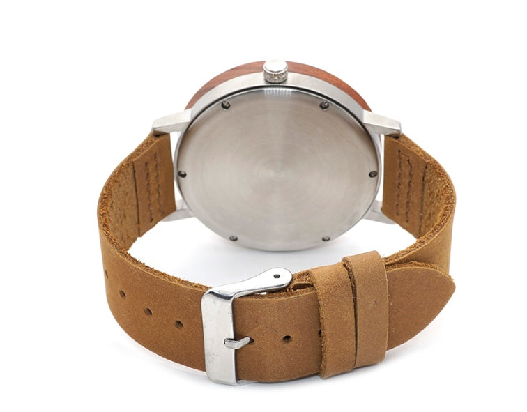 Montre en bois de bambou