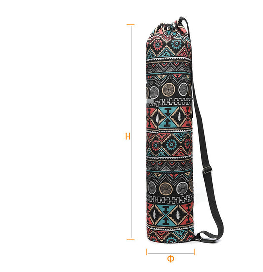 Sac de yoga en toile 6 mm, sac à bandoulière pour tapis de yoga - LUXARAH