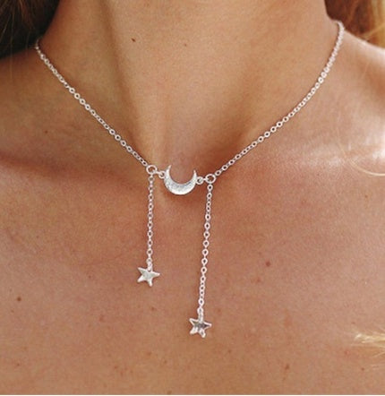 Collier multicouche Bls-miracle pour femmes, longue chaîne, pendentif œil turc, colliers tendance en cristal, étoile et gouttes d'eau