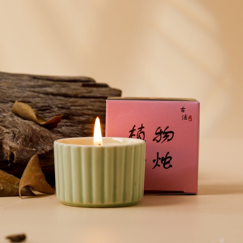 Bougies de soja d'aromathérapie durables pour l'intérieur et la chambre à coucher