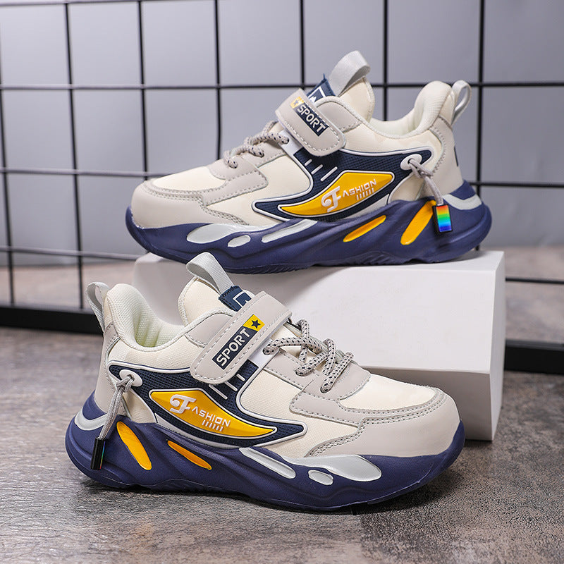 Chaussures de course respirantes et antidérapantes pour enfants et adolescents, pour l'automne et l'hiver - LUXARAH