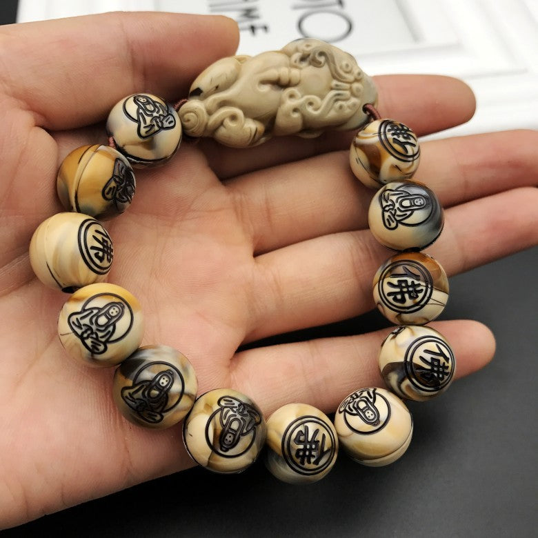 Bracelet de perles acryliques Pi Xiu - LUXARAH