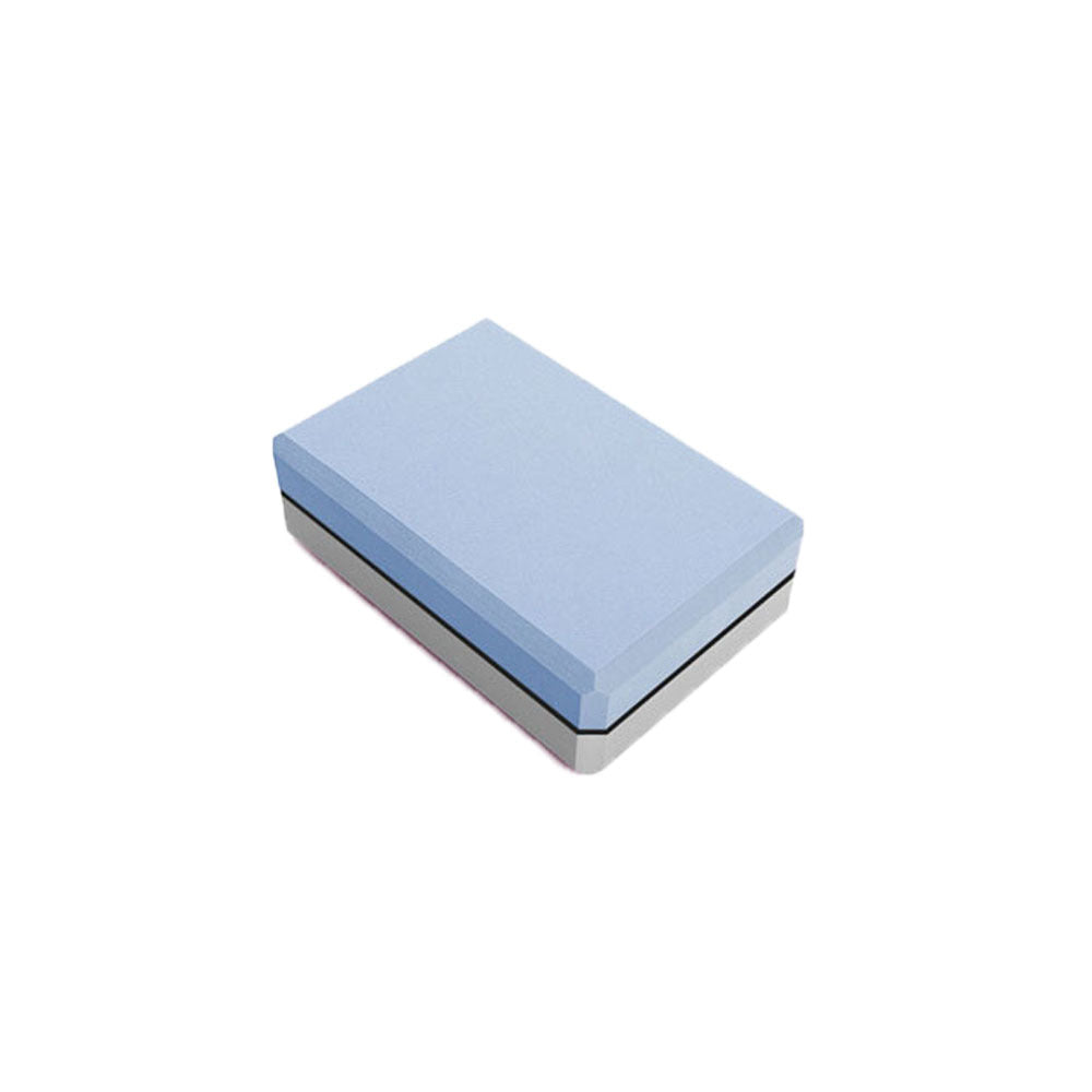 Brique de yoga bicolore en mousse EVA épaississante pour yoga auxiliaire - LUXARAH