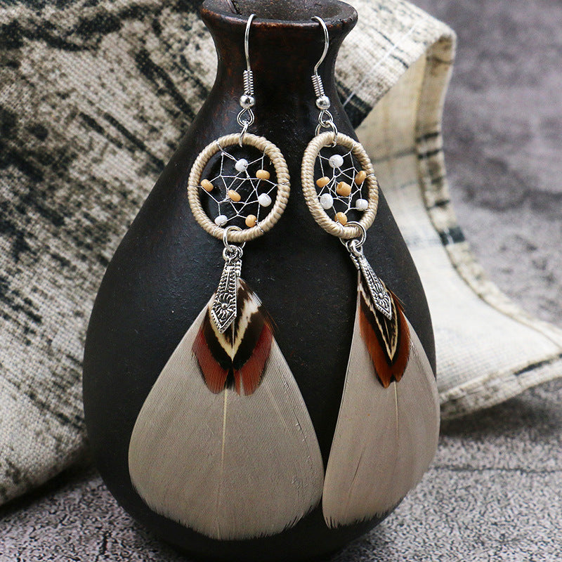Boucles d'oreilles en plumes, boucles d'oreilles de célébrités populaires