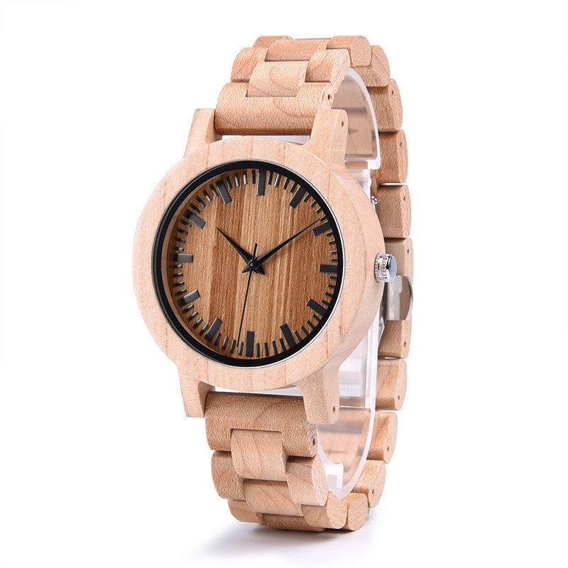 Montre en bois précieux - LUXARAH
