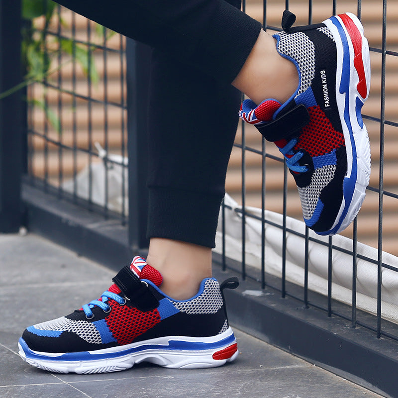 Chaussures de sport, chaussures de course respirantes en maille pour garçons et filles - LUXARAH