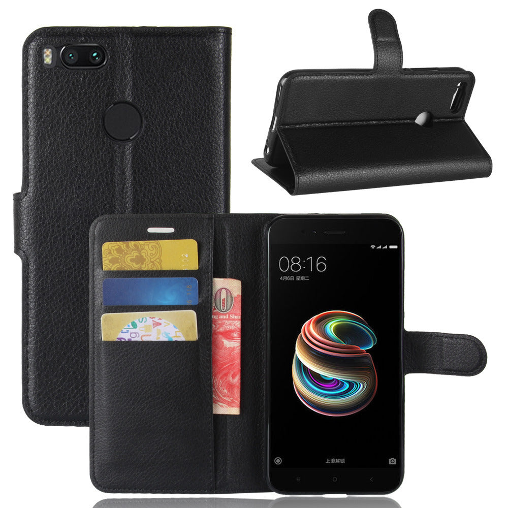 Étui portefeuille avec porte-cartes pour Xiaomi 5X