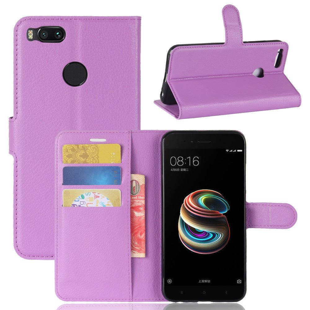 Étui portefeuille avec porte-cartes pour Xiaomi 5X