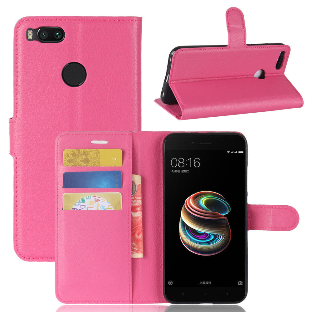 Étui portefeuille avec porte-cartes pour Xiaomi 5X