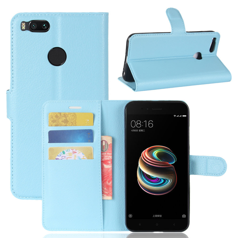 Étui portefeuille avec porte-cartes pour Xiaomi 5X