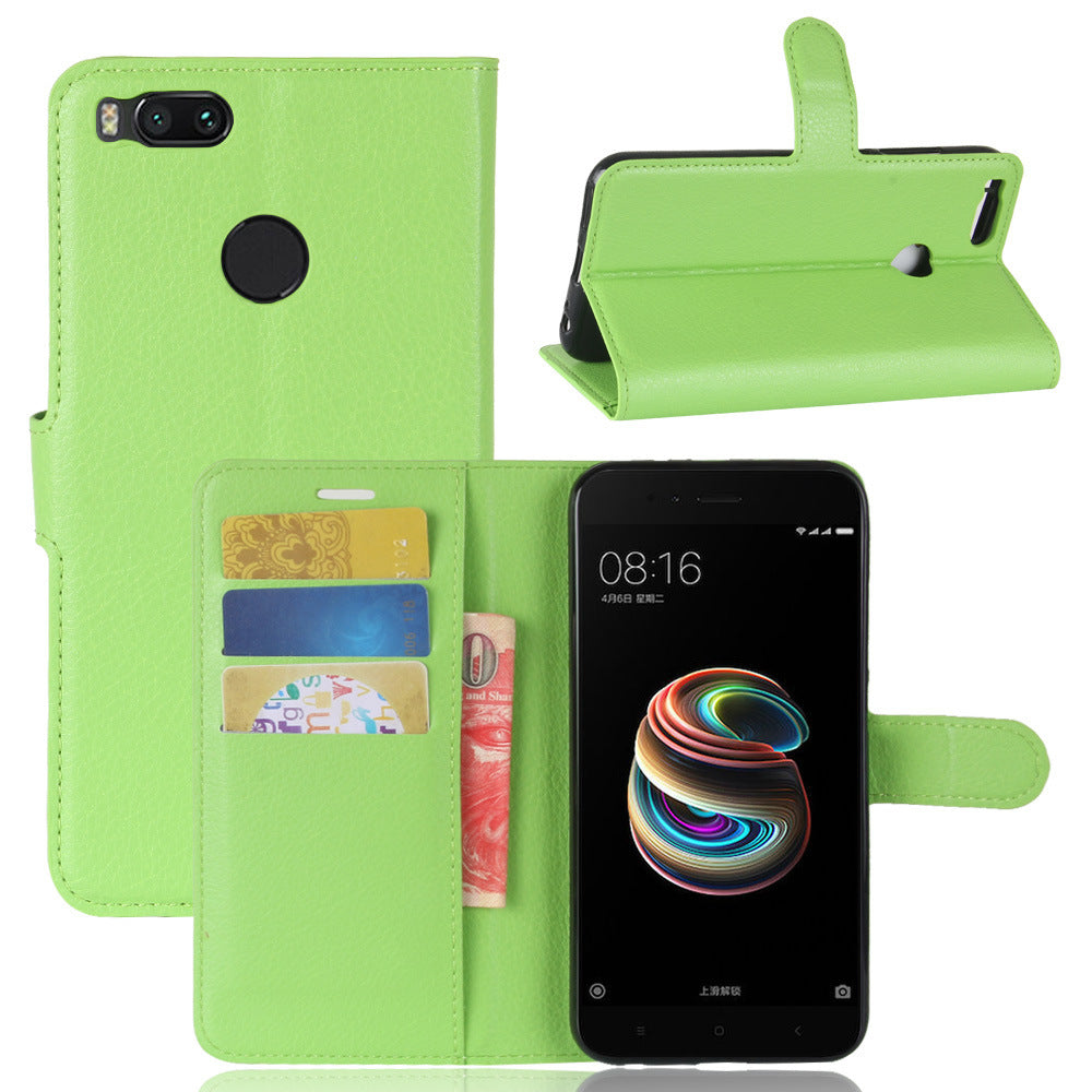 Étui portefeuille avec porte-cartes pour Xiaomi 5X