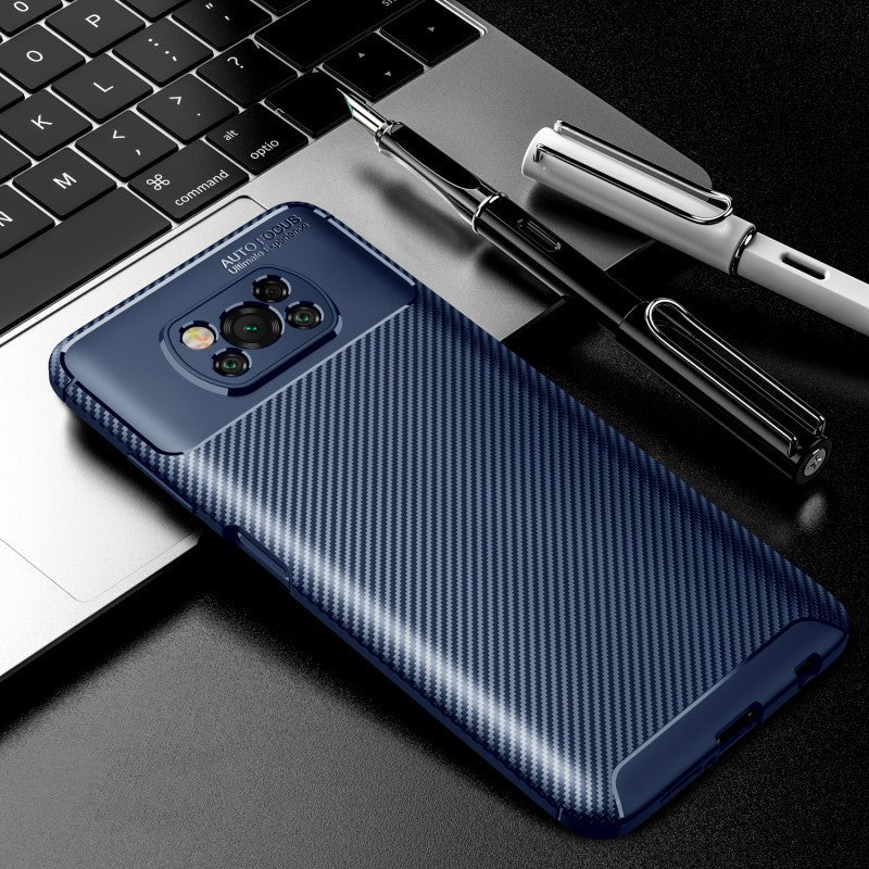 Housse de protection en fibre de carbone TPU anti-chute tout compris