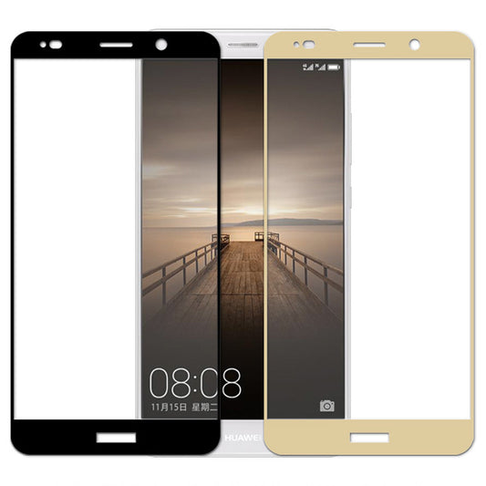 Film en verre trempé pour écran de téléphone portable HUAWEI Mate10, plein écran, haute définition, antidéflagrant, écran d'impression