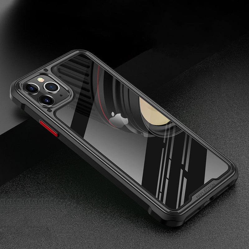 Étui en silicone transparent pour téléphone portable