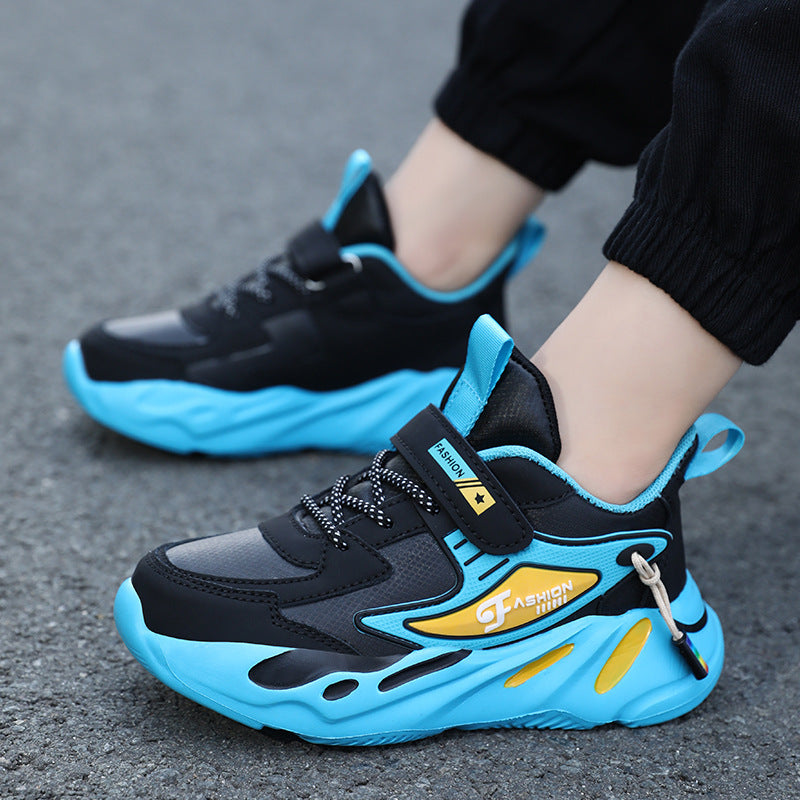 Chaussures de course respirantes et antidérapantes pour enfants et adolescents, pour l'automne et l'hiver - LUXARAH
