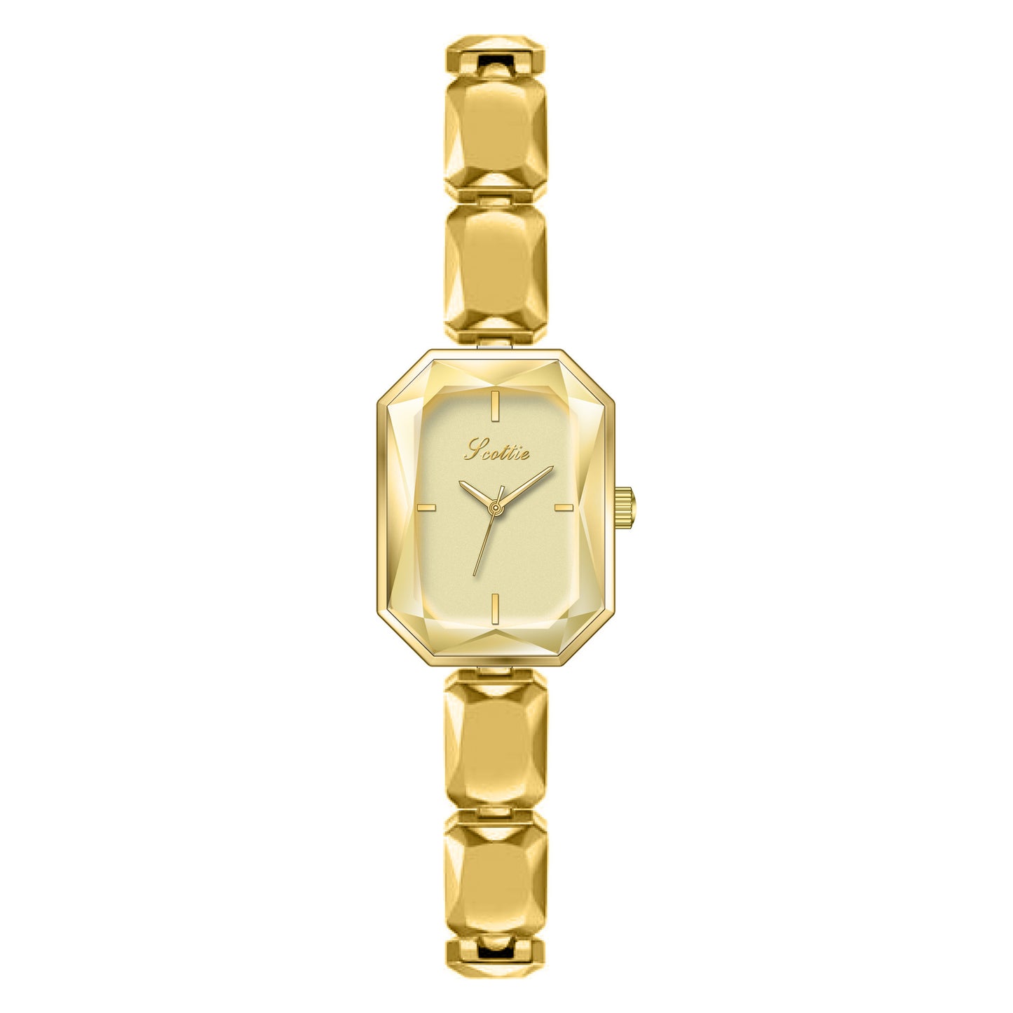 Montre-bracelet carrée pour femme - LUXARAH