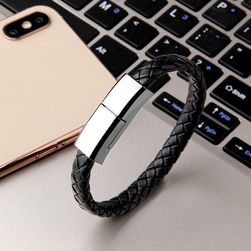 Nouveau bracelet chargeur, câble de charge USB, cordon de charge de données pour iPhone 14 13 Max, câble USB C pour téléphone, câble micro