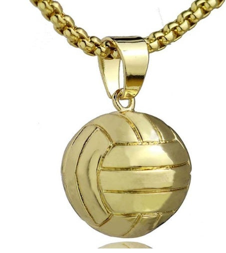 Pendentifs de basket-ball, colliers européens et américains en acier inoxydable