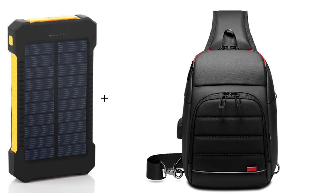 Chargeur solaire ultra-fin universel pour téléphone portable, lampes de camping