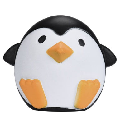 Jouet Relaxant Pingouin Kawaii – Squeeze Anti-Stress Visqueux 12 cm, Pour Enfants & Adultes - LUXARAH