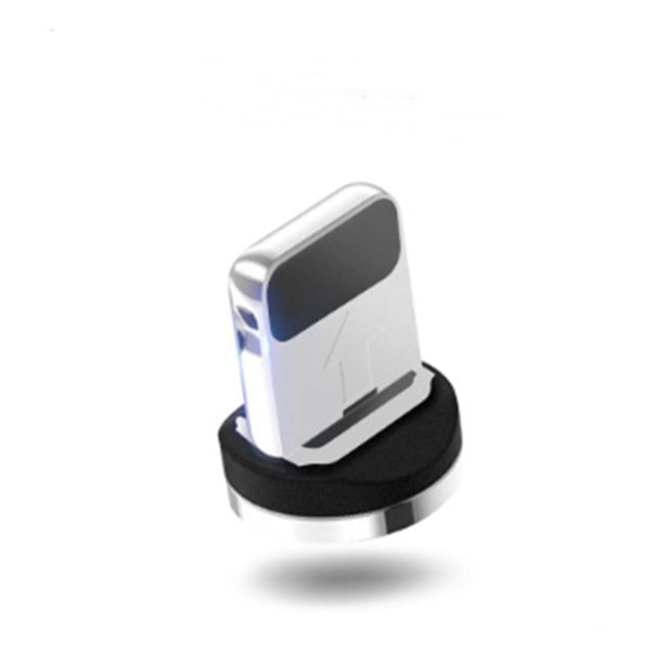 Câble de données magnétique, Flowing Light, compatible avec Apple, compatible avec iPhone et Android, type C