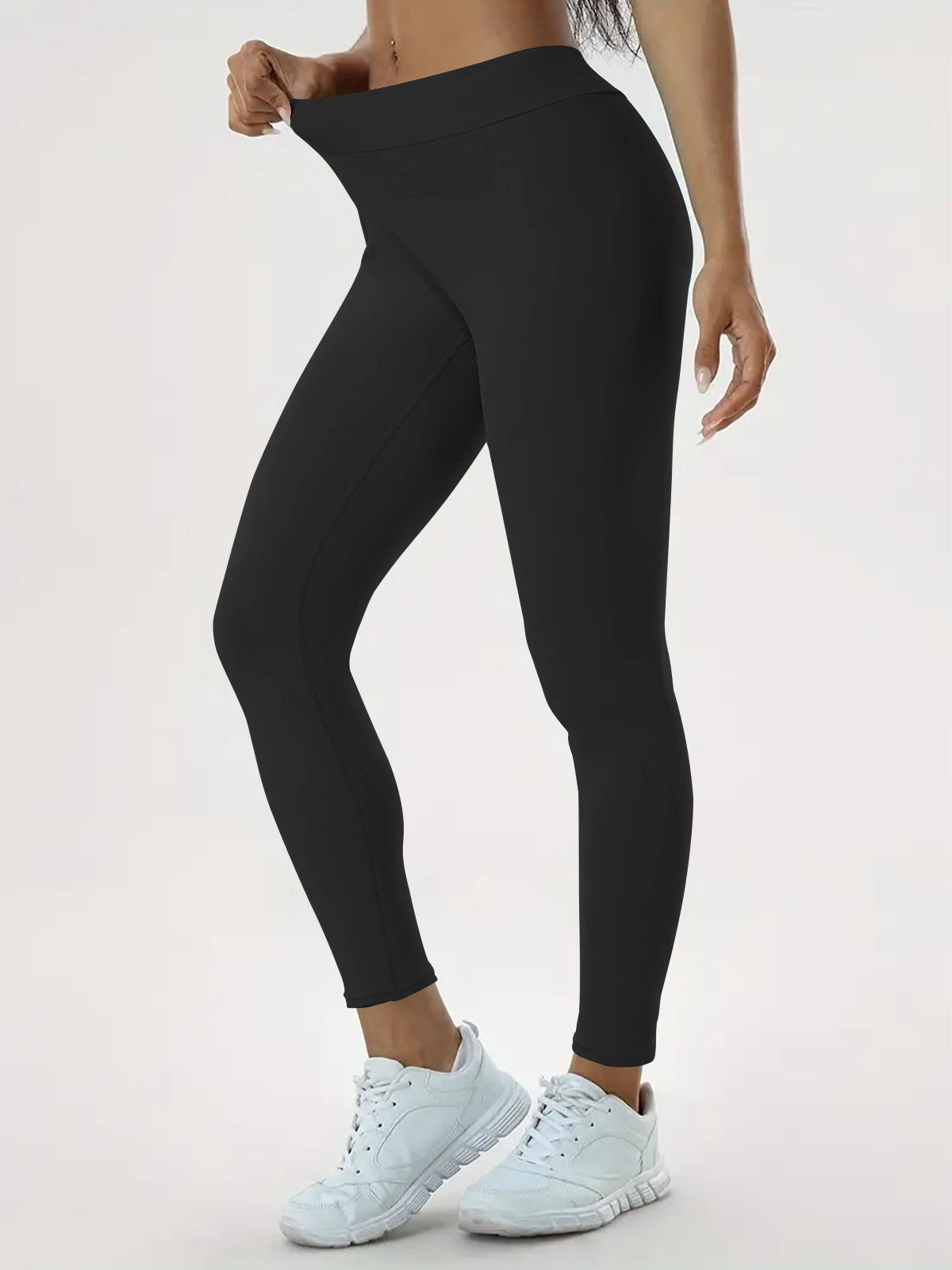 Pantalon de yoga taille haute pour femme, pantalon de fitness moulant et élastique