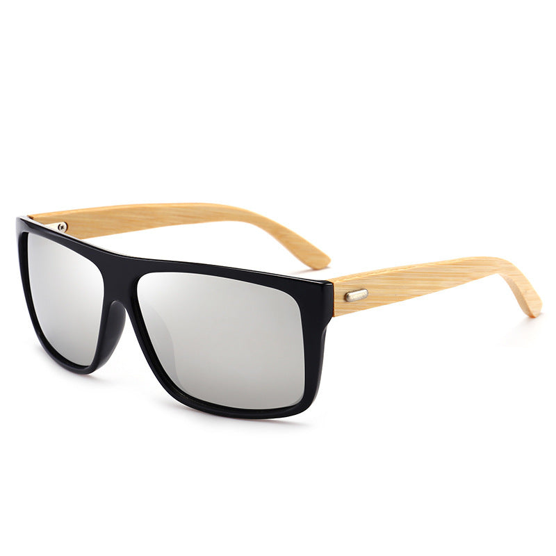 Lunettes de soleil en bambou pour hommes