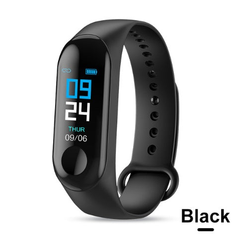 Compatible avec, bracelet intelligent, fréquence cardiaque et tension artérielle, compteur d'exercice, informations sur les pas, rappel intelligent, bracelet couleur