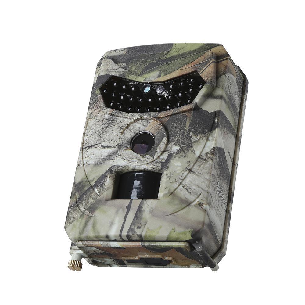 Caméra de chasse 1080P, surveillance de la faune en plein air, capteur PIR, vision nocturne infrarouge