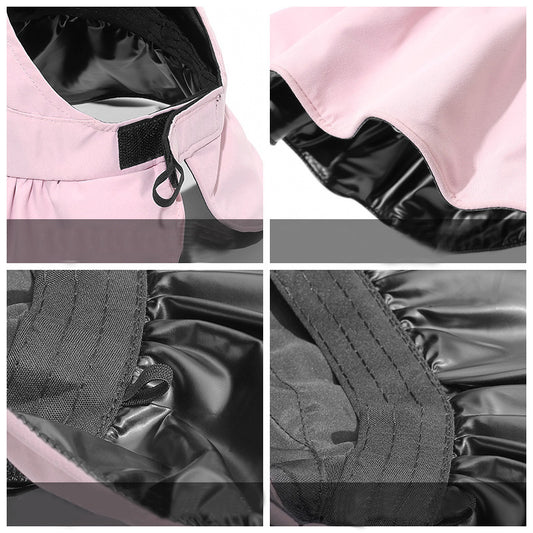 Chapeau de pêcheur pliable d'été avec visière et protection solaire UPF 50 pour femme