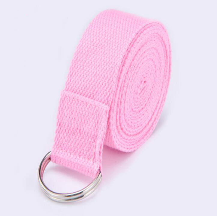 Corde de yoga extensible avec bande de tension en coton - LUXARAH