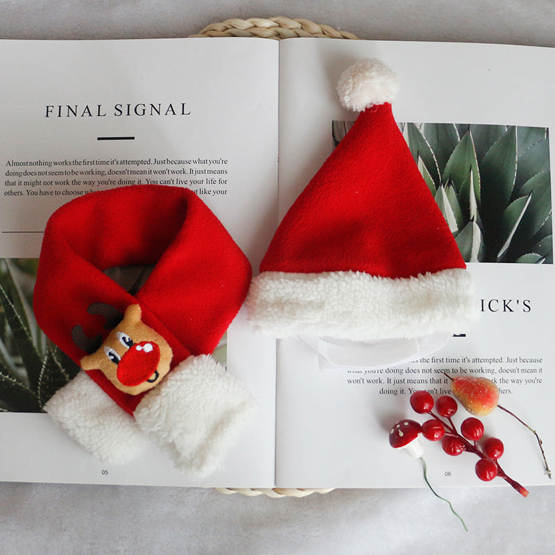 Écharpe pour chien, chapeau pour chat, bavoir, bijoux d'hiver - LUXARAH