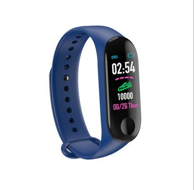 Compatible avec, bracelet intelligent, fréquence cardiaque et tension artérielle, compteur d'exercice, informations sur les pas, rappel intelligent, bracelet couleur