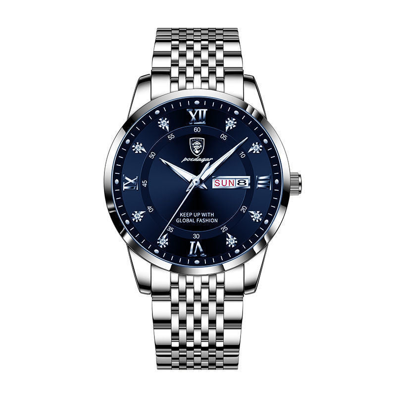 Nouvelle montre homme étanche avec calendrier lumineux - LUXARAH
